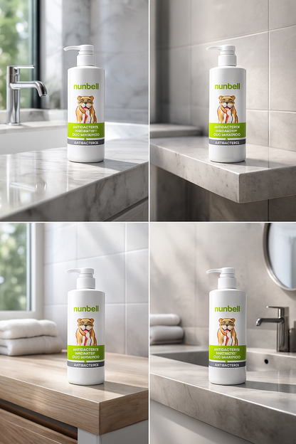 Σαμπουάν Καθαρισμού & Προστασίας Nunbell για Σκύλους – 330ml Ιδανικό για το βουρτσάκι DogCare