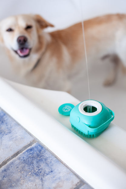 DogCare® Bath & Massage Brush (Blue)