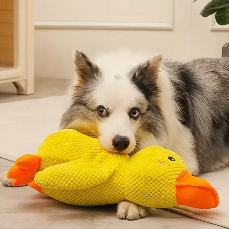 DogCare® Παπάκι με Ήχο – Ανθεκτικό Λούτρινο Παιχνίδι για τρελά παιχνίδια