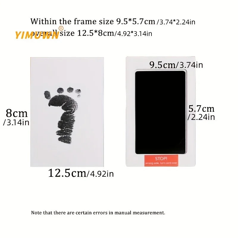 Pet Pawprint Ink Pad For Dogs & Cats,Pet footprints, create safe, long-lasting memories with our touchless ink pads
