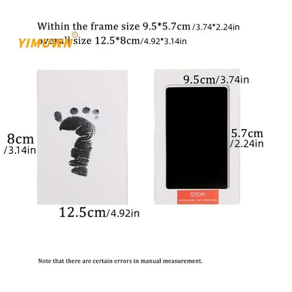 Pet Pawprint Ink Pad For Dogs & Cats,Pet footprints, create safe, long-lasting memories with our touchless ink pads