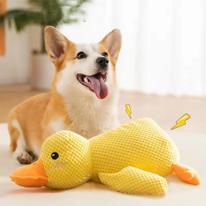 DogCare® Παπάκι με Ήχο – Ανθεκτικό Λούτρινο Παιχνίδι για τρελά παιχνίδια