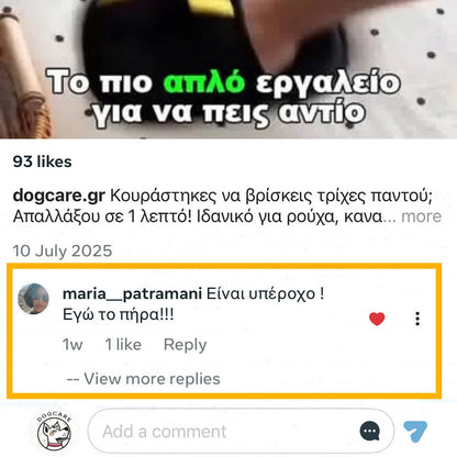 Double Direction  Hair Removal Glove  For Pets